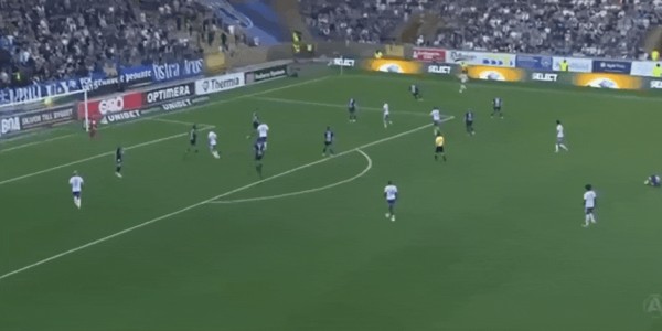 ⚽瑞典超半场：沃尔塔破门，约根森双响，天狼星暂1-2北雪平